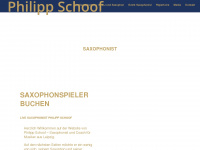philippschoof.com Webseite Vorschau