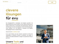 evu-solutions.ch Webseite Vorschau
