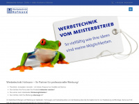 werbetechnik-hofmann.de Webseite Vorschau