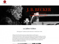 jbbecker.de Webseite Vorschau
