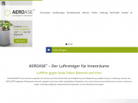 aeroase.com Webseite Vorschau