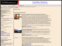 stockerau.immobilienmarkt.co.at Webseite Vorschau
