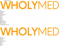 wholymed.de Webseite Vorschau