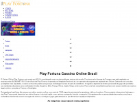 fortuna-plays.com Webseite Vorschau