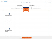 kitz-global.fr Webseite Vorschau