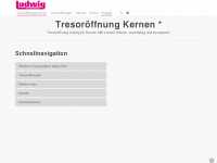 tresoroeffnungen-kernen.de Webseite Vorschau