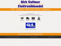 voltmer-elektronik.de Webseite Vorschau