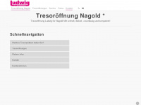 tresoroeffnungen-nagold.de Webseite Vorschau