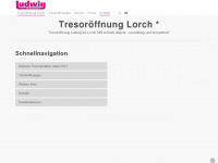 tresoroeffnungen-lorch.de Webseite Vorschau