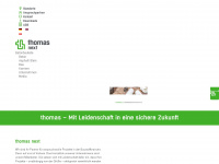 thomas-next.de Webseite Vorschau