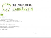dr-anne-siegel.de Webseite Vorschau