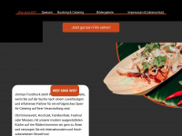 jimmys-foodtruck.de Webseite Vorschau