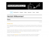 openairkinoschlatt.ch Webseite Vorschau