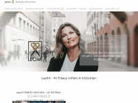 leomi-friseure.de Webseite Vorschau