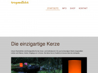 tropen-licht.ch Webseite Vorschau