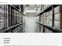 archivalism.de Webseite Vorschau