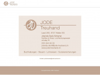 jode-treuhand.ch Webseite Vorschau