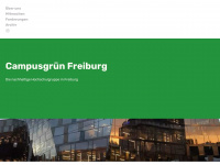 campusgruenfreiburg.wordpress.com Webseite Vorschau