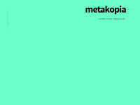 metakopia.de Webseite Vorschau