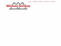 wuemme-holzbau.de Webseite Vorschau