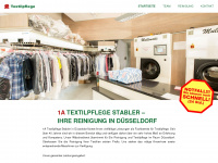 textilpflegeduesseldorf.de Webseite Vorschau