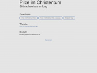 pilze-im-christentum.ch Webseite Vorschau