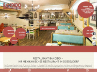 restaurant-bandido.de Webseite Vorschau
