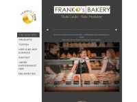 frankos-bakery.com Webseite Vorschau