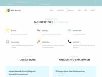 bshbauag.ch Webseite Vorschau