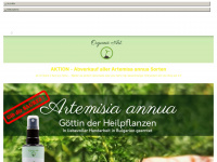 organic-art.eu Webseite Vorschau
