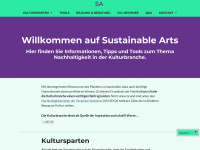 sustainablearts.ch Thumbnail