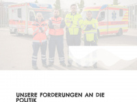 rettet-den-rettungsdienst.de Webseite Vorschau
