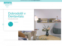 dentavital.si Webseite Vorschau