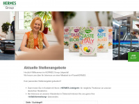 hermes-group-jobs.de Webseite Vorschau