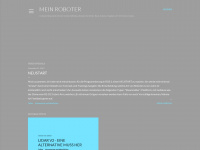 mein-roboter.blogspot.com Webseite Vorschau