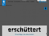 erschuettert.org Webseite Vorschau