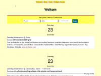 aktieagenda.nl Webseite Vorschau