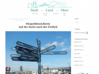 stadtlandmeer.com Webseite Vorschau