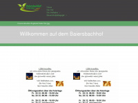 baiersbachhof.de Webseite Vorschau