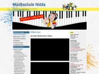 musikschule-nidda.de Webseite Vorschau