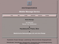 therapeutmobil.de Webseite Vorschau