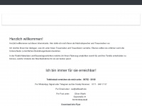 trauerredner-williwarth.de Webseite Vorschau