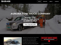 auroratowtruck.com Webseite Vorschau