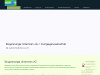 buergerenergie-untermain.de Webseite Vorschau