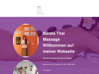 surata-thai-massage.de Webseite Vorschau