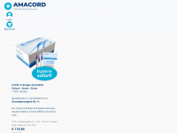 amacord-covid.at Webseite Vorschau