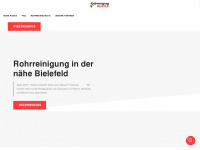 rohrreinigung-in-bielefeld-24.de Webseite Vorschau