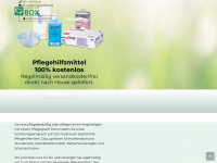 homecare-box.de Webseite Vorschau