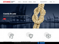 stanke-cuerdas.es Webseite Vorschau