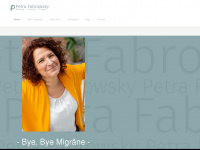 petra-fabrowsky.de Webseite Vorschau